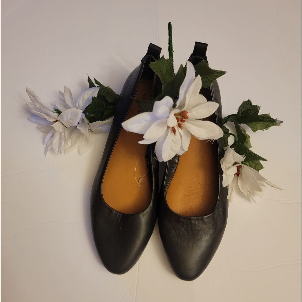 🆕️🩰Lucky Brand LP CANISON Ballet Flats, Sz 9.5M - Black